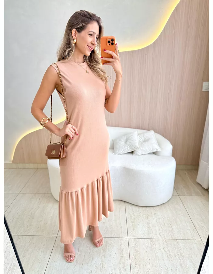 VESTIDO CANELADO TALITA N... - MOOD STORE