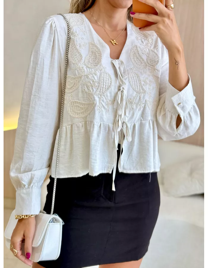BLUSA MANGA LONGA RUBY AR... - MOOD STORE