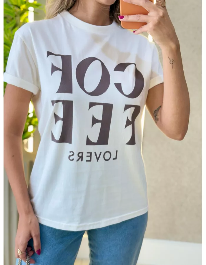 T SHIRT COFFEE OFF - MOOD STORE