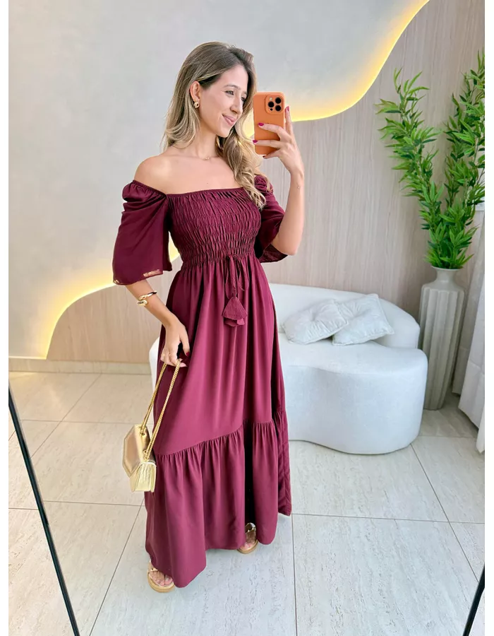 VESTIDO FERNANDA MANGA CU... - MOOD STORE