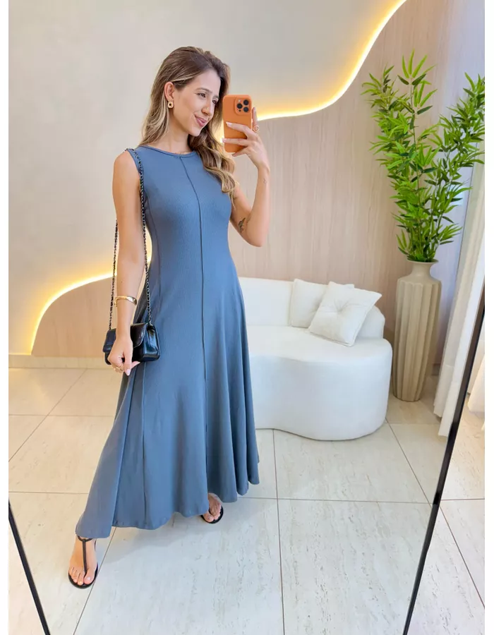 VESTIDO YASMIN CANELADO C... - MOOD STORE