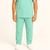 Calça Verde Água Masculina Gabardine Pijama Cirúrgico