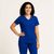 Camisa Scrub Basic Pijama Cirurgico Azul Royal