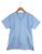 Camisa Scrub Pijama Cirúrgico Azul Bebe Gabardine