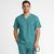 Camisa Scrub Verde Jade Masculina - Privativo Pijama Cirúrgico