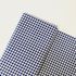 Tecido Tricoline 100% algodão xadrez pequeno - azul marinho