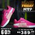 Tênis Feminino para Cross Training MVP 5x5 - Pink White