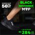 Tênis MVP Xtep Run - All Black