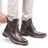 Bota Coturno Casual Brogue Faway Berkley Café