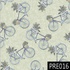 Tecido Tricoline Digital Mini Bicicletas fundo menta
