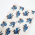 Tecido Linho Misto Estampado - Floral Azul