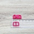 Fecho de engate rápido plástico 10mm - PINK (10 unidades mesma cor)