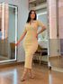 Vestido Celina Nude