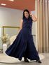 Vestido Helena Azul Marinho