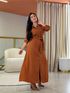 Vestido Luciana Caramelo
