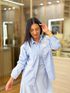 Camisa Penelope Azul Bebe