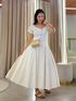 Vestido Camila Areia