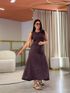 Vestido Katarine Marrom
