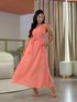 Vestido Vivi Salmão