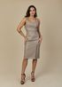 Vestido de Couro Feminino Fendi Maitê