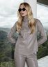 Camisa de Couro Feminina Fendi Grace 