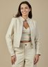 Jaqueta De Couro Feminina Off-White Camille 
