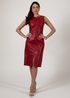 Vestido de Couro Feminino Rubi Vitória 