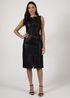 Vestido de Couro Feminino Preto Vitória 