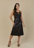 Vestido de Pelica Feminino Preto Alice 