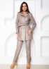 Parka em Couro Feminina Fendi Aurora 