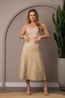 Saia De Couro Pelica Patchwork Feminina Nude 