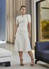 Vestido de Couro Feminino Off-white Evelyn