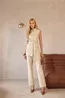 Colete De Couro Feminino Off-White Yasmin 