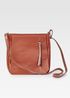 Bolsa De Couro Caramelo Sara 