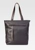 Bolsa de Couro Preta Zoe