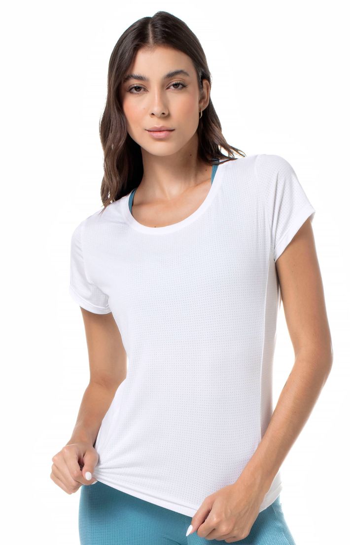 Camiseta T-shirt Candy Dry Branco