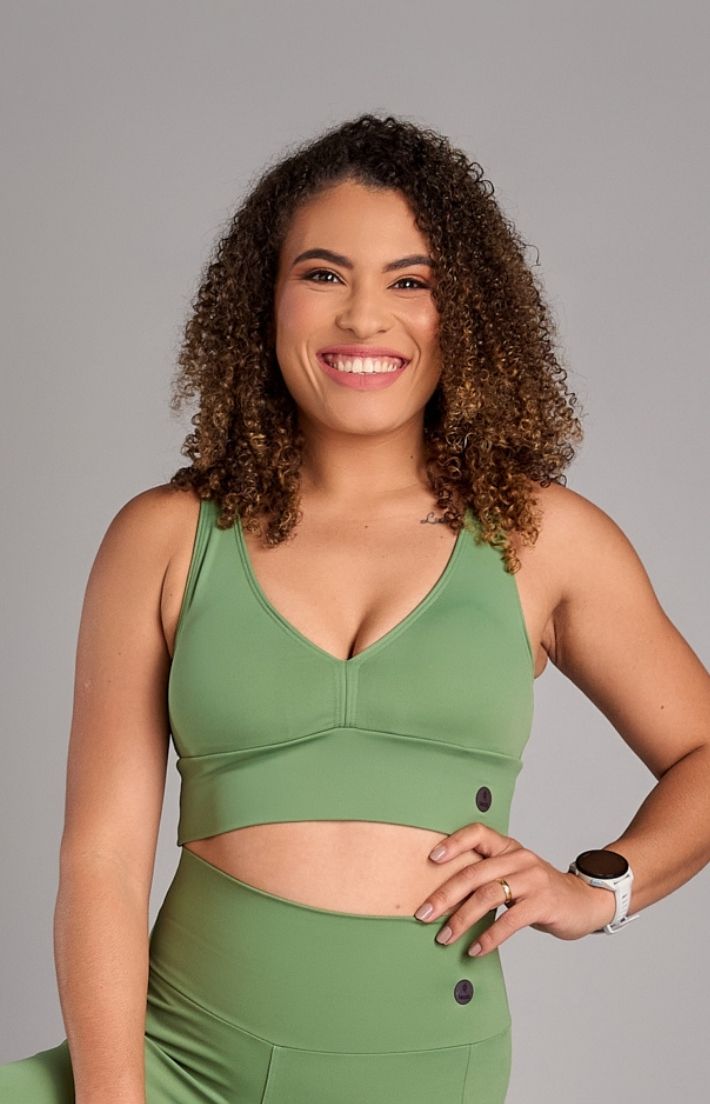 Top Confort Classic Verde - Texfit Brasil