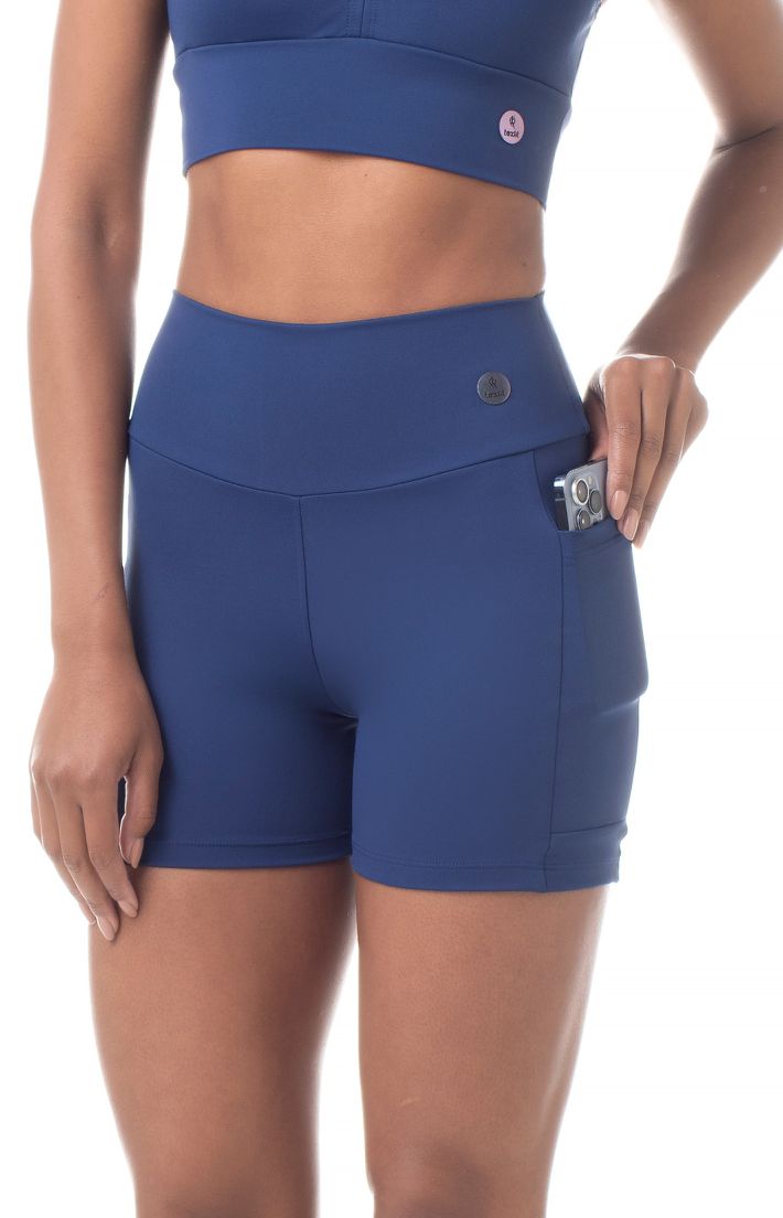 Shorts Confort Classic Azul Marinho