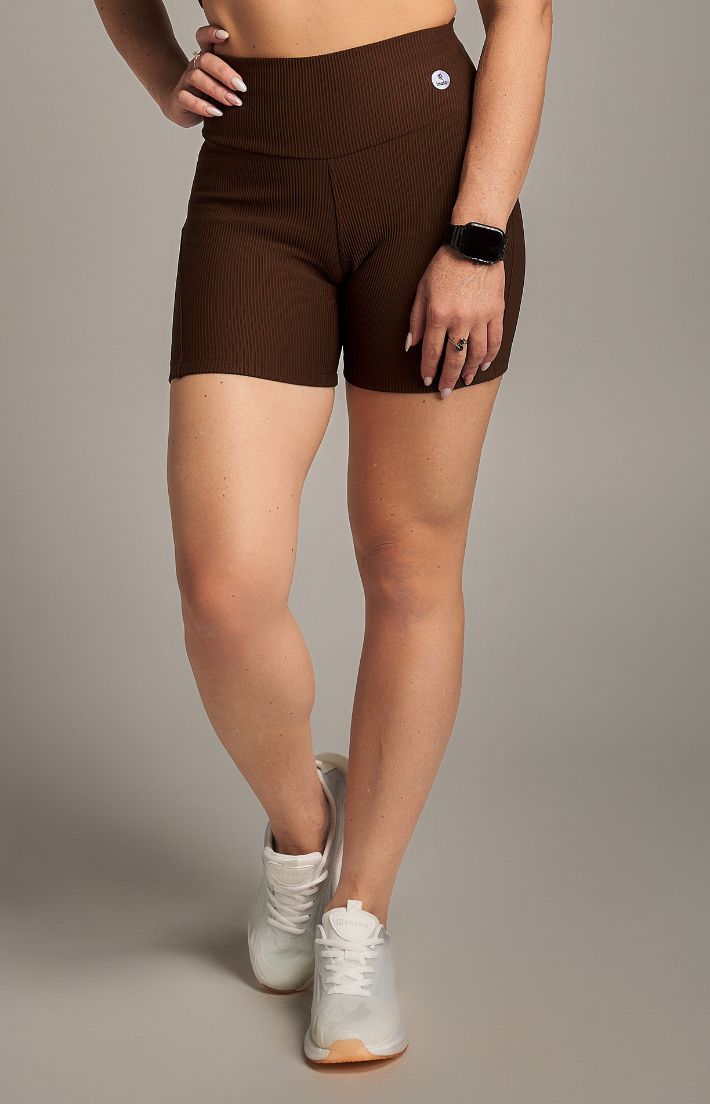 Shorts Canelado Wish Café - Texfit Brasil