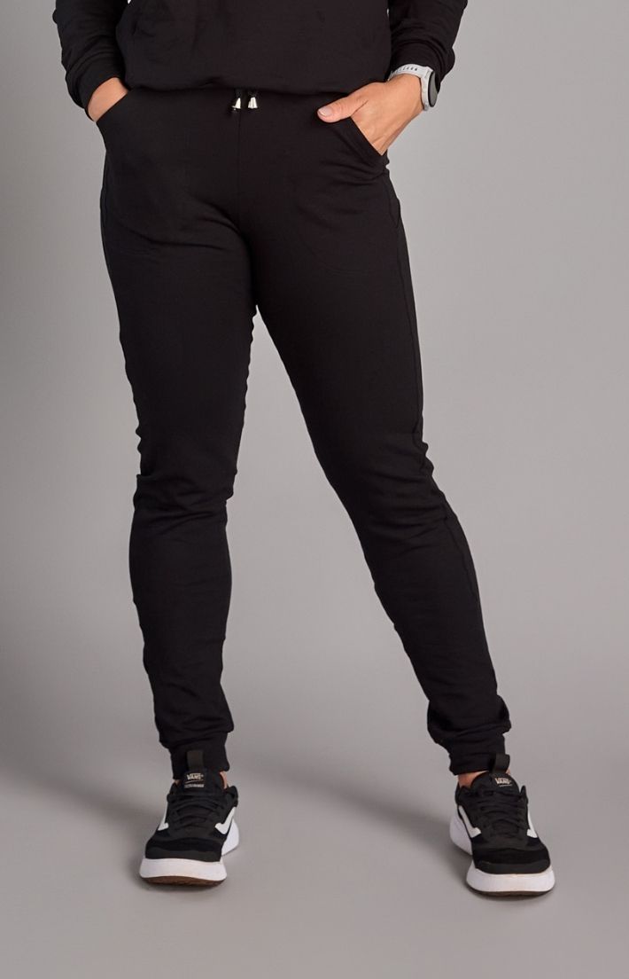 Calça Jogger Moletom Glow Preto - Texfit Brasil