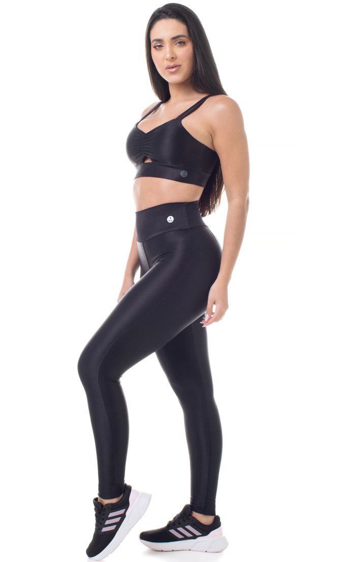 Conjunto Top e Legging Power Sense Preto