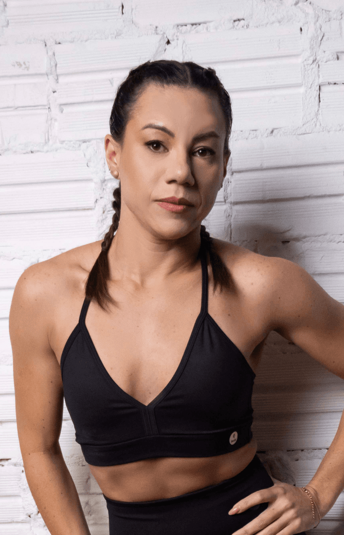Top Midnight preto - Texfit Brasil