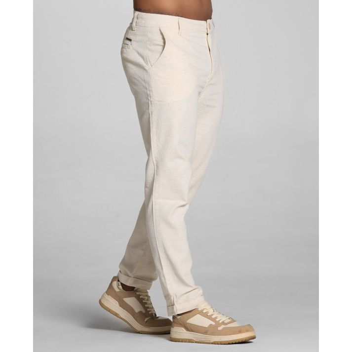 Calça Alfaiataria Linho Masculina Barra Italiana C... - CHIEREGATO OUTLET