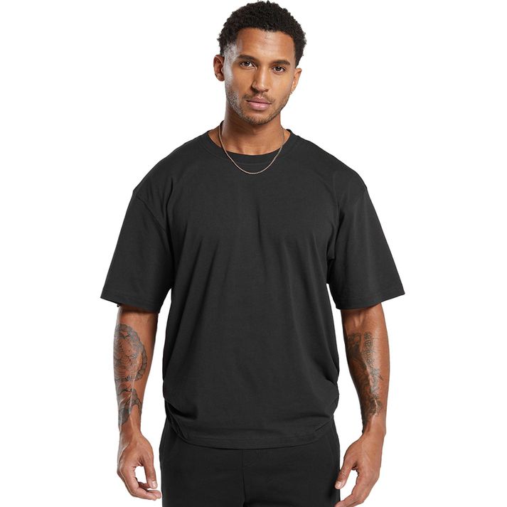 Camiseta Oversized Streetwear Basic Masculina Pret... - CHIEREGATO OUTLET