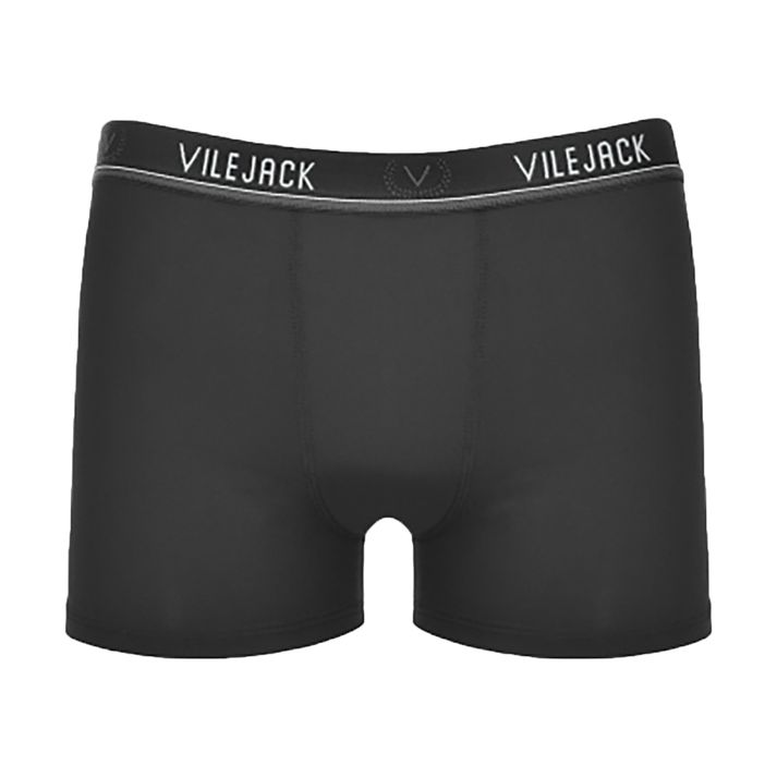 Cueca Boxer Polysuede Preta - CHIEREGATO OUTLET