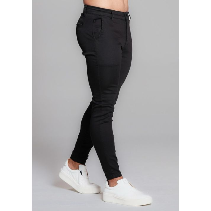 Calça Alfaiataria Preta Skinny Masculina Premium S... - CHIEREGATO OUTLET