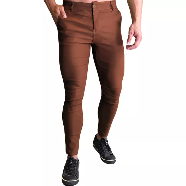 Calça Alfaiataria Bengaline Skinny Semi Social Cor... - CHIEREGATO OUTLET