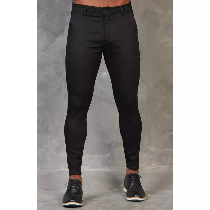 Calça Alfaiataria Preta Skinny Masculina Premium S... - CHIEREGATO OUTLET