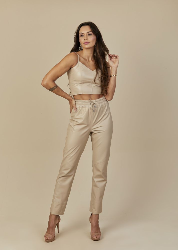 Calça de Pelica Feminina Chanel Patricia