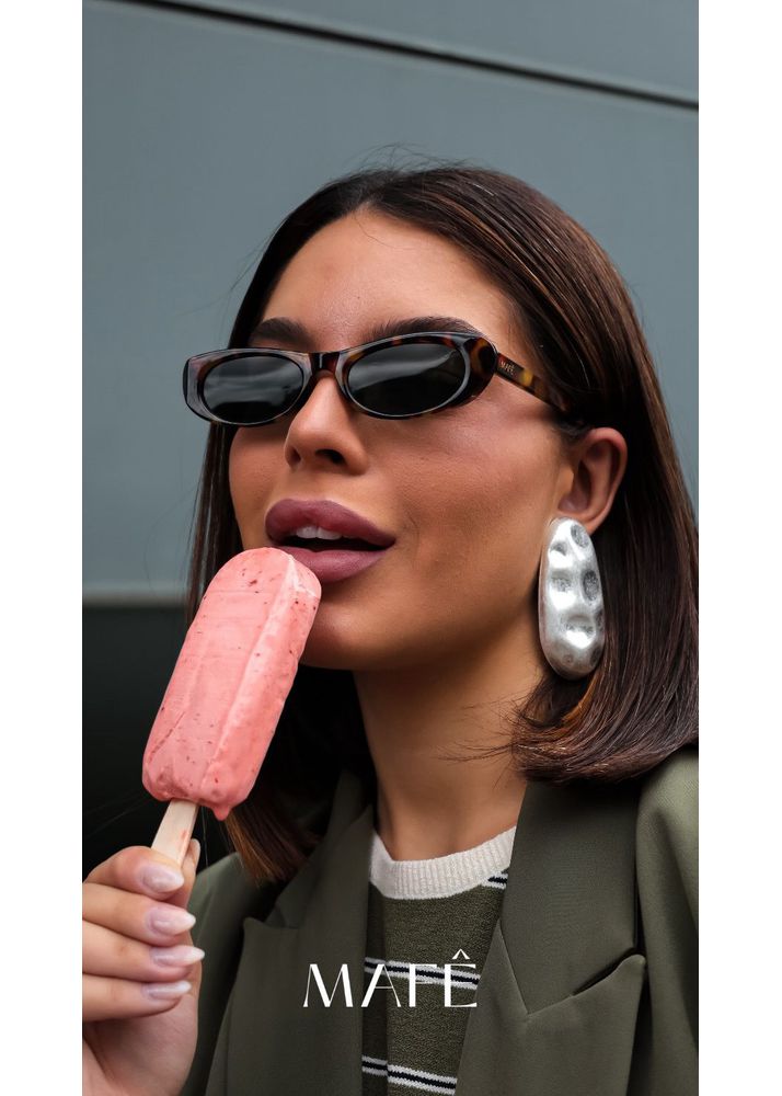 Óculos De Sol Maria 2.0 animal print